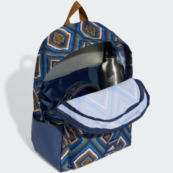 NWT FARM Rio Adidas Collaboration Backpack Abstract Geometric Print Colorful Bag